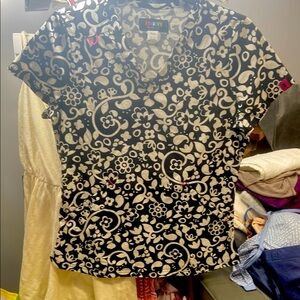 Colorful Floral Women's Top